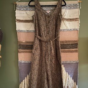 Joe Fresh Animal Print Jumpsuit